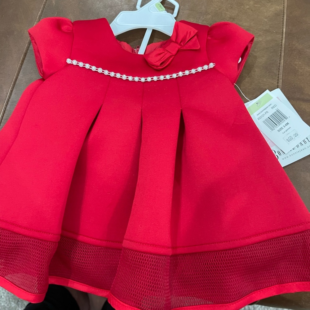 Bonnie baby dress. New with tags. 3-6 months